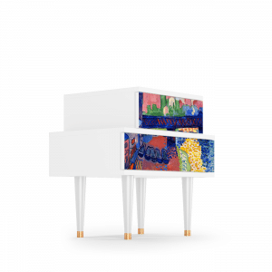 Sideboard - STORYZ - NS1 Charing Cross Bridge - White