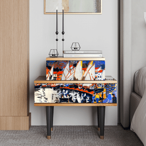 Sideboard - STORYZ - NS1 Le Séchage des voiles  - Walnut
