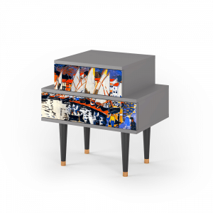 Sideboard - STORYZ - NS1 Le Séchage des voiles  - Grey