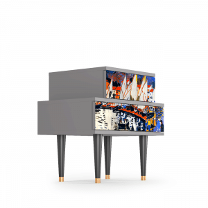 Sideboard - STORYZ - NS1 Le Séchage des voiles  - Grey
