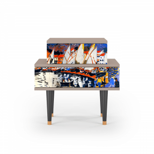 Sideboard - STORYZ - NS1 Le Séchage des voiles  - Latte