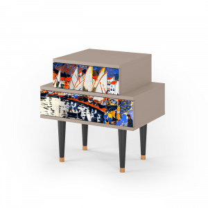 Sideboard - STORYZ - NS1 Le Séchage des voiles  - Latte