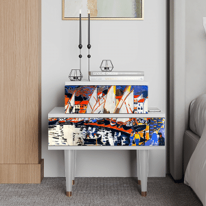Sideboard - STORYZ - NS1 Le Séchage des voiles  - White