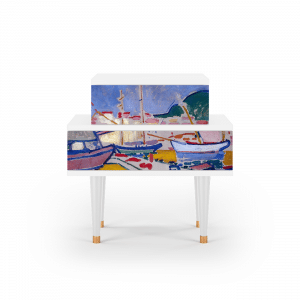 Sideboard - STORYZ - NS1 The Port of Collioure
 - White