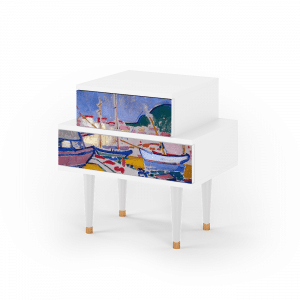Sideboard - STORYZ - NS1 The Port of Collioure
 - White