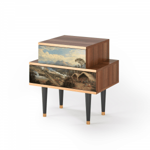 Sideboard - STORYZ - NS1 View Across the Plains  - Walnut