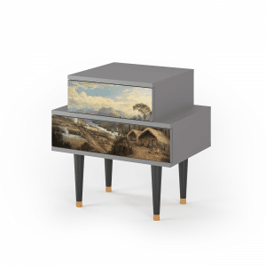 Sideboard - STORYZ - NS1 View Across the Plains  - Grey