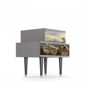 Sideboard - STORYZ - NS1 View Across the Plains  - Grey