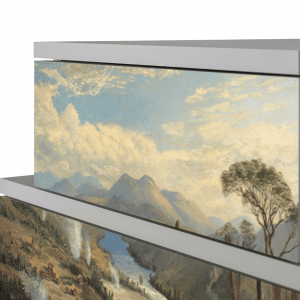 Sideboard - STORYZ - NS1 View Across the Plains  - Grey