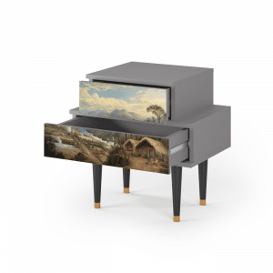 Sideboard - STORYZ - NS1 View Across the Plains  - Grey