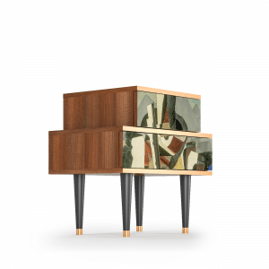 Sideboard - STORYZ - NS1 The Cubist Paintings  - Walnut