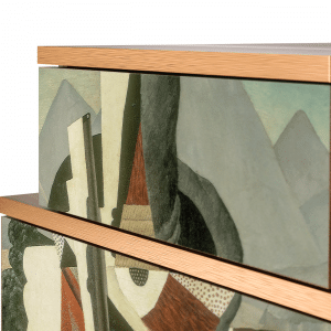 Sideboard - STORYZ - NS1 The Cubist Paintings  - Walnut