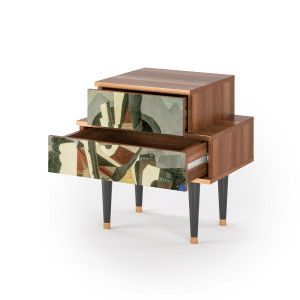 Sideboard - STORYZ - NS1 The Cubist Paintings  - Walnut