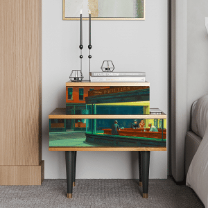 Sideboard - STORYZ - NS1 Nighthawks by Hopper - Walnut