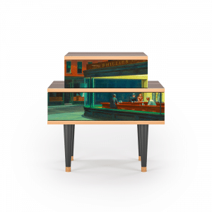 Sideboard - STORYZ - NS1 Nighthawks by Hopper - Walnut
