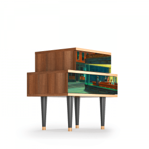 Sideboard - STORYZ - NS1 Nighthawks by Hopper - Walnut