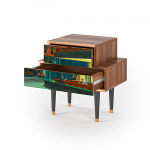 Sideboard - STORYZ - NS1 Nighthawks by Hopper - Walnut