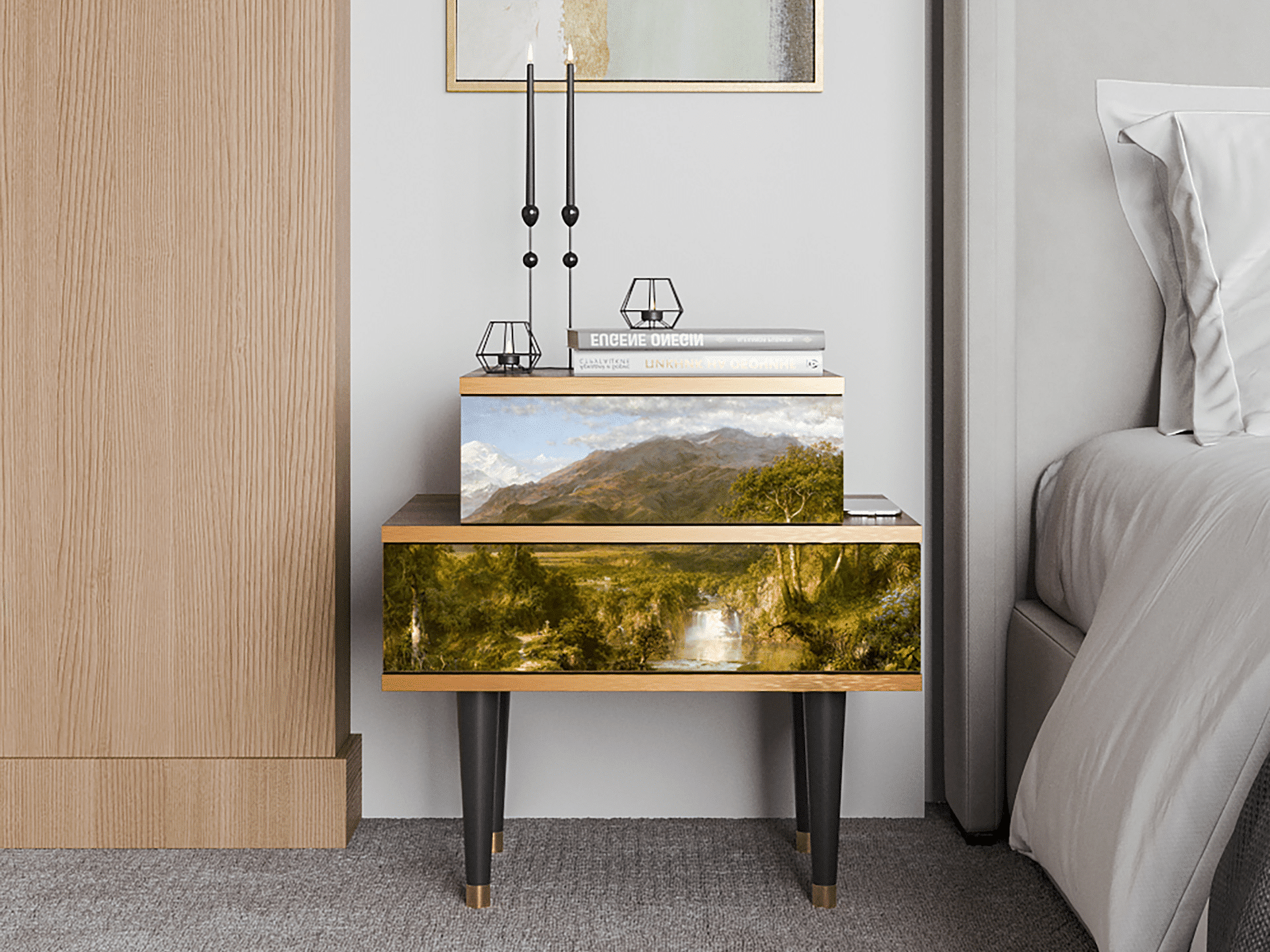 Sideboard - STORYZ - NS1 The Heart of the Andes - Walnut Sideboard - STORYZ - NS1 The Heart of the Andes - Walnut