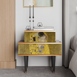 Sideboard - STORYZ - NS1 The Kiss by Klimt  - Walnut