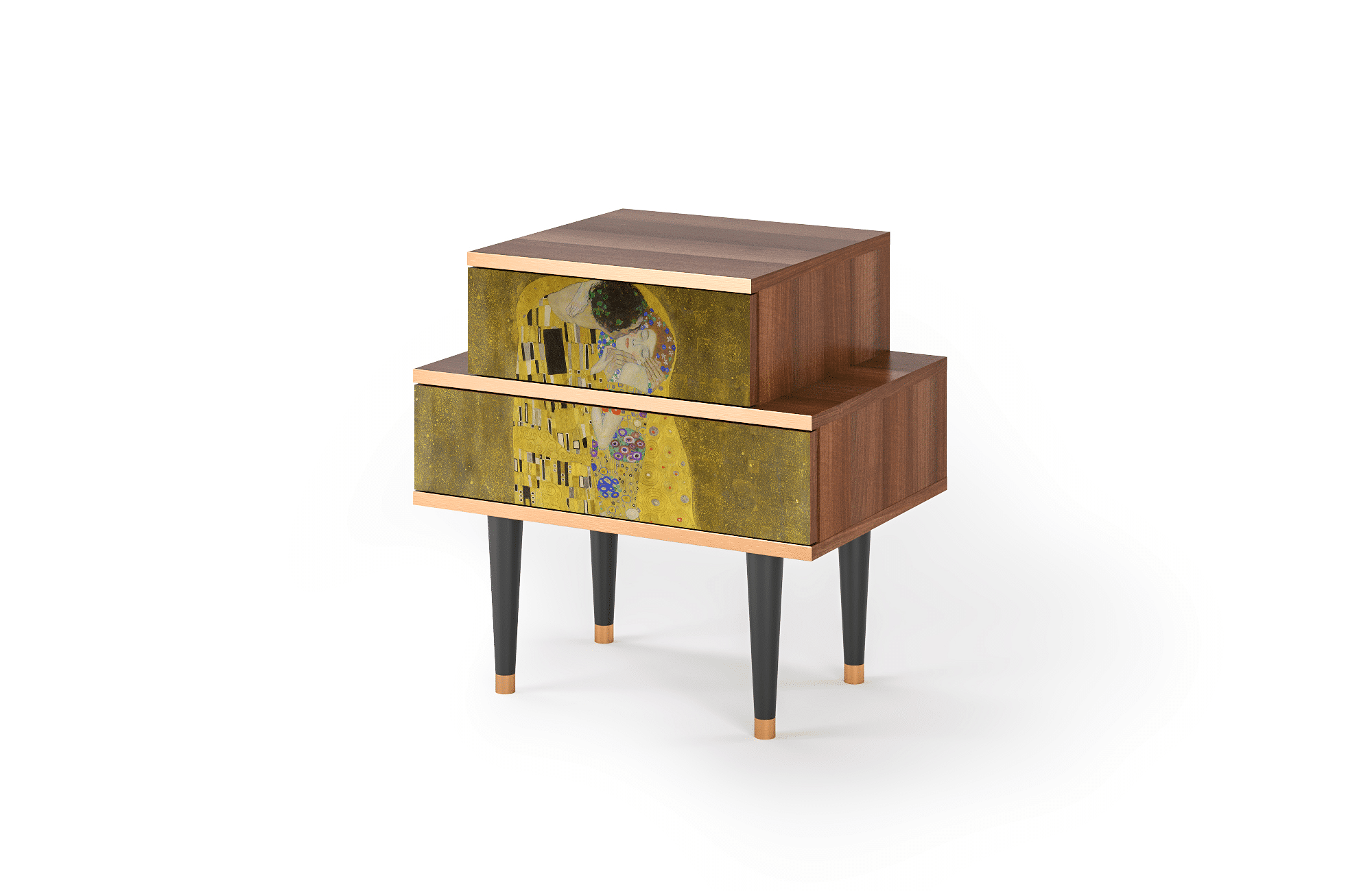 NS1_147_001 Sideboard - STORYZ - NS1 The Kiss by Klimt - Walnut