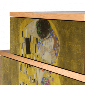 Sideboard - STORYZ - NS1 The Kiss by Klimt - Walnut