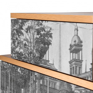 Sideboard - STORYZ - NS1 View of the Piazza - Walnut