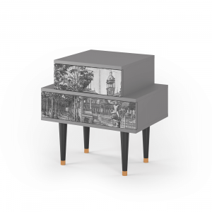 Sideboard - STORYZ - NS1 View of the Piazza - Grey