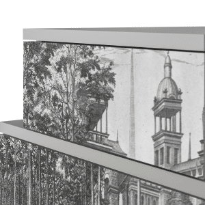 Sideboard - STORYZ - NS1 View of the Piazza - Grey
