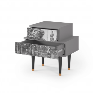 Sideboard - STORYZ - NS1 View of the Piazza - Grey