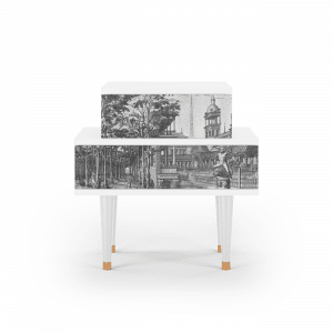 Sideboard - STORYZ - NS1 View of the Piazza - White