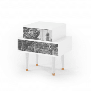 Sideboard - STORYZ - NS1 View of the Piazza - White