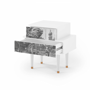 Sideboard - STORYZ - NS1 View of the Piazza - White