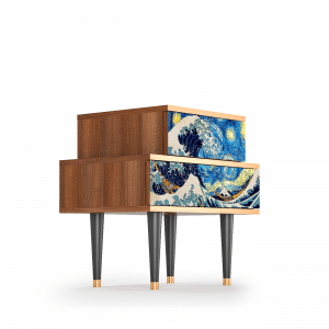 Sideboard - STORYZ - NS1 Great Wave - Walnut