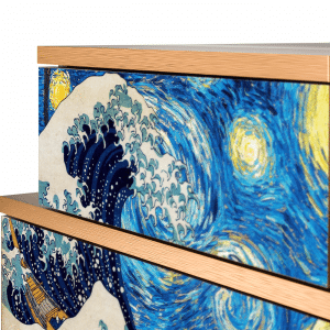 Sideboard - STORYZ - NS1 Great Wave - Walnut