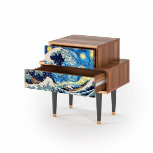 Sideboard - STORYZ - NS1 Great Wave - Walnut