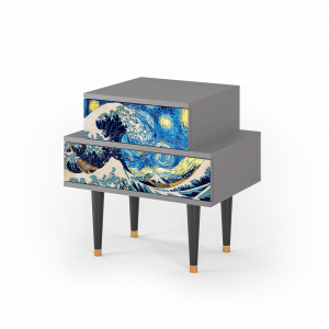 Sideboard - STORYZ - NS1 Great Wave - Grey