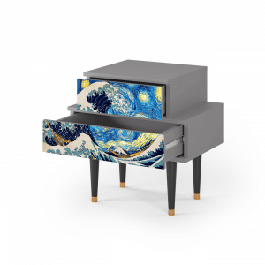 Sideboard - STORYZ - NS1 Great Wave - Grey