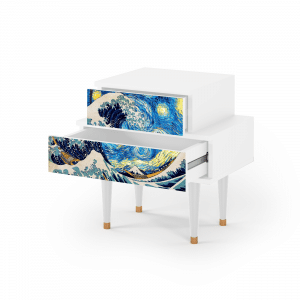 Sideboard - STORYZ - NS1 Great Wave - White