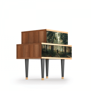 Sideboard - STORYZ - NS1  Rain in the Oak Forest - Walnut
