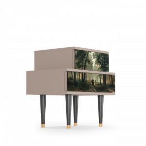 Sideboard - STORYZ - NS1  Rain in the Oak Forest - Latte