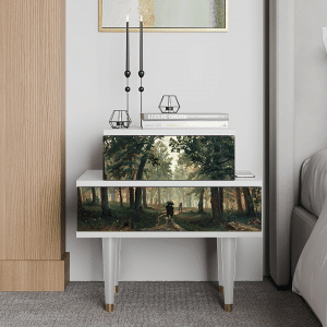 Sideboard - STORYZ - NS1  Rain in the Oak Forest - White