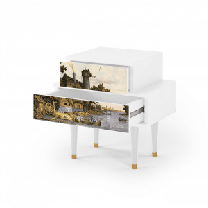 Sideboard - STORYZ - NS1 Mill along a River - White