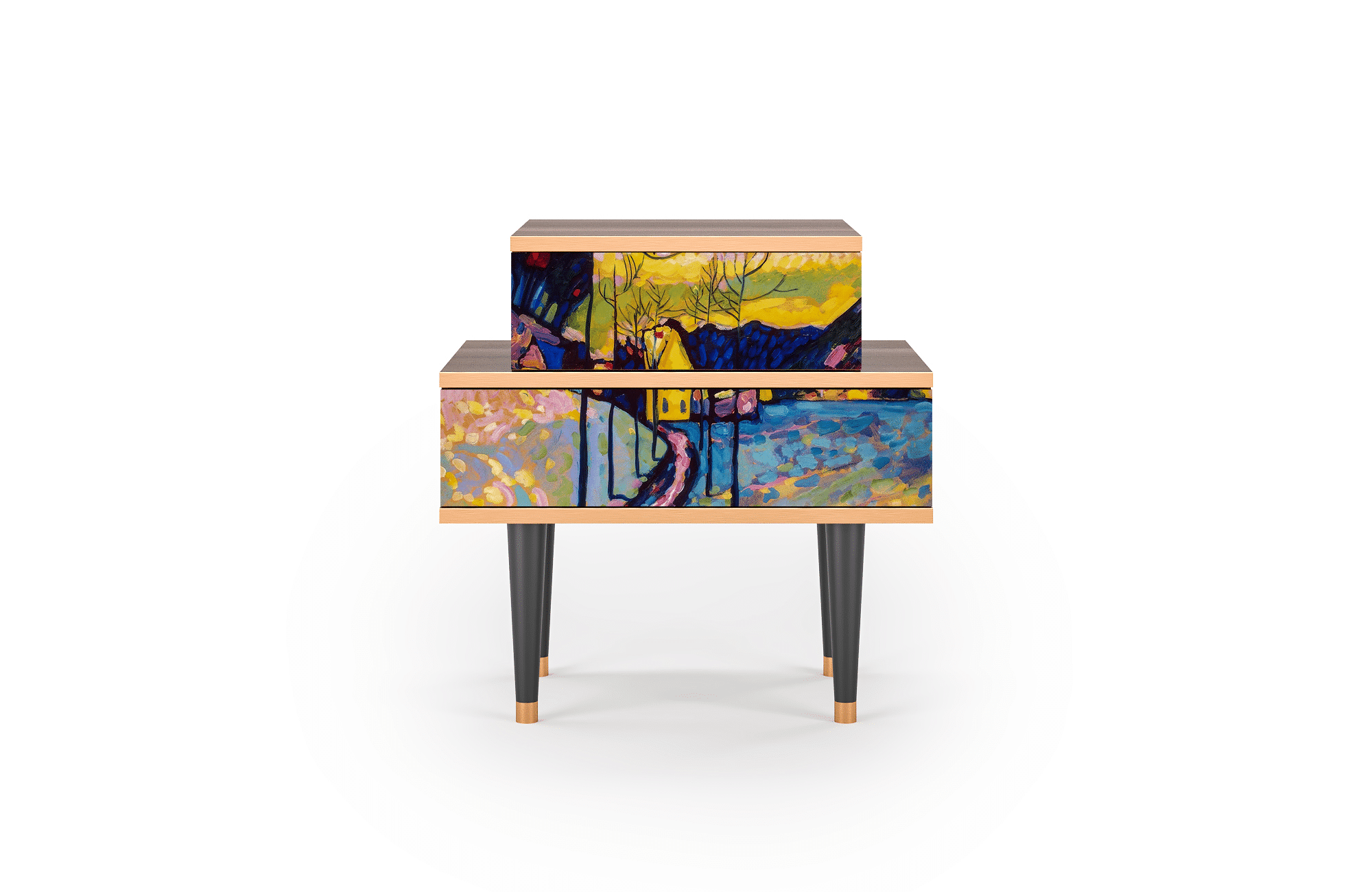 Sideboard – STORYZ – NS1 Winter Landscape – Walnut Sideboard - STORYZ - NS1 Winter Landscape - Walnut