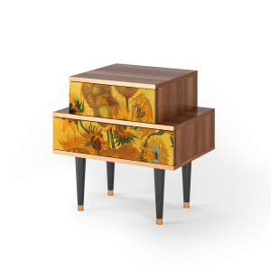 Sideboard - STORYZ - NS1 Sunflowers - Walnut