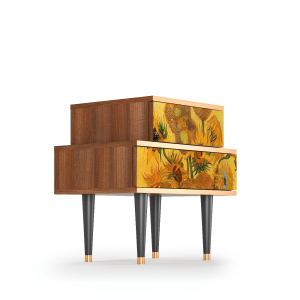 Sideboard - STORYZ - NS1 Sunflowers - Walnut