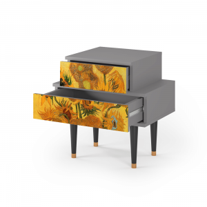 Sideboard - STORYZ - NS1 Sunflowers - Grey