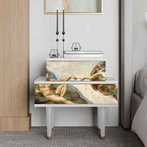 Sideboard - STORYZ - NS1 The Creation of Adam - White
