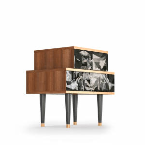 Sideboard - STORYZ - NS1 Guernica by Picasso - Walnut