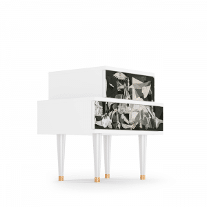 Sideboard - STORYZ - NS1 Guernica by Picasso - White