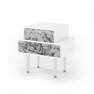 Sideboard - STORYZ - NS1 Blau Schuyte - White